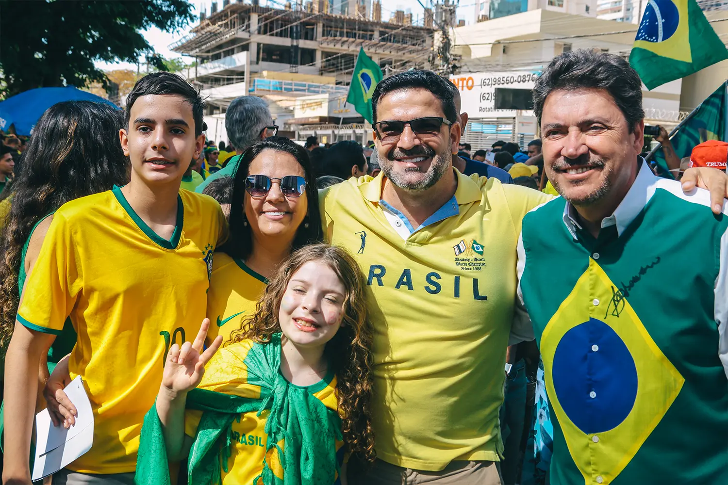 Concentração do ato em Goiânia